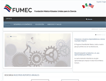 Tablet Screenshot of fumec.org