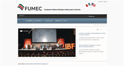 Desktop Screenshot of fumec.org.mx