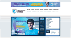Desktop Screenshot of fea.fumec.br